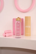 aesthetic glass water bottle 